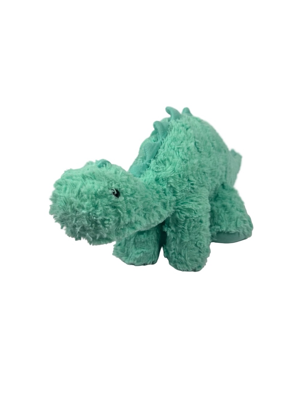 Manhattan Toy Weighted Dinosaur Plush Green Stuffed Animal Soft Sensory Lovey